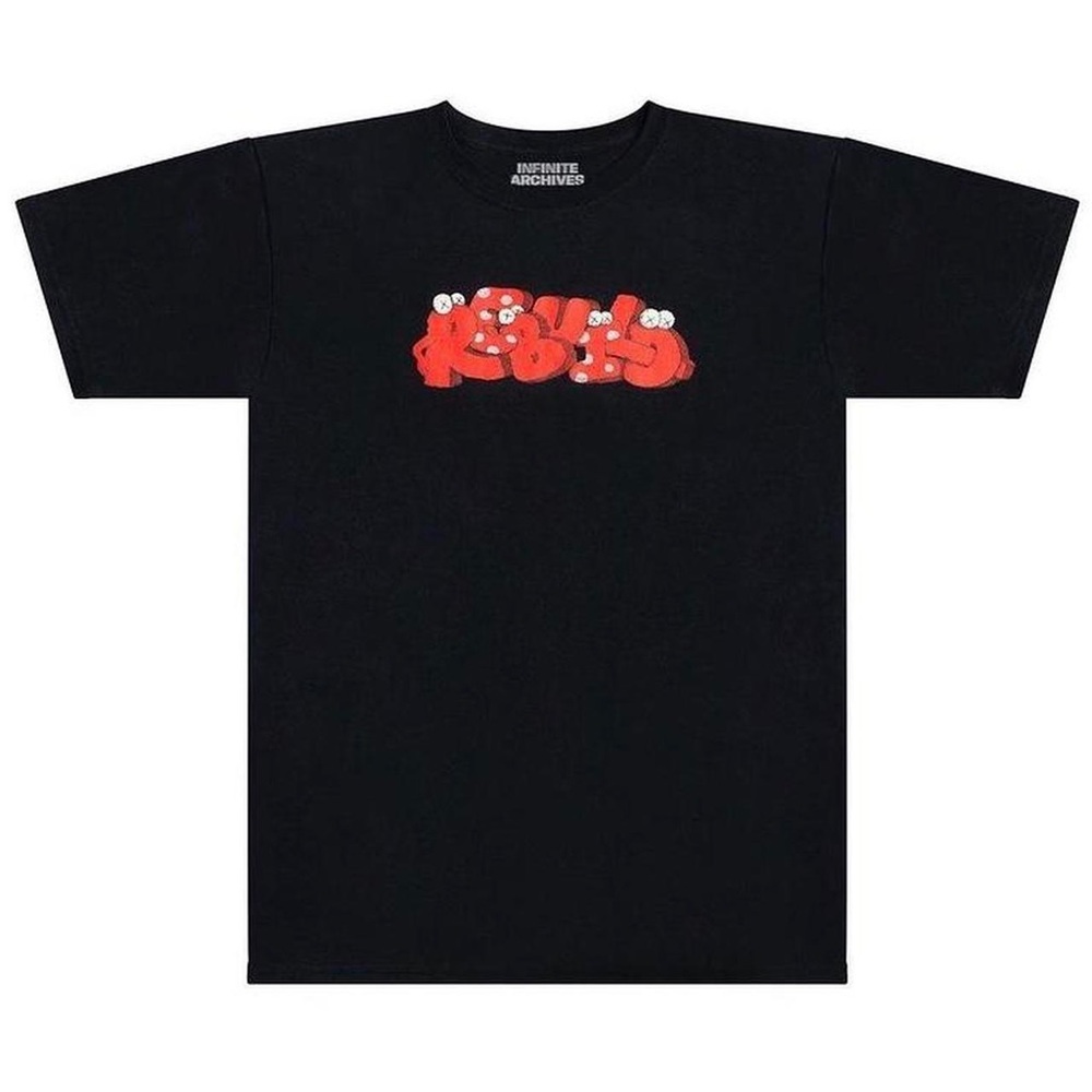 Infinite Archives x Kaws "Rebuild" tshirt.